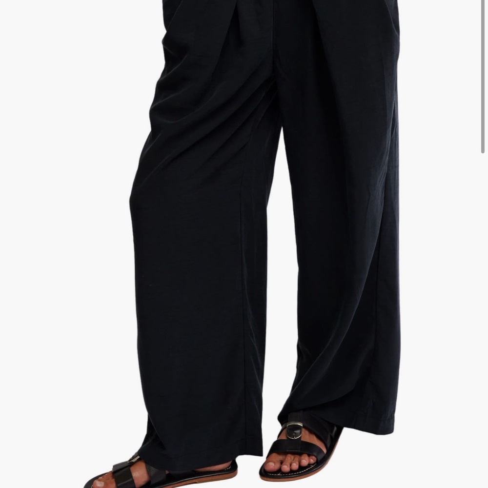 FREE PEOPLE - Nothin’ to Say Wide Leg Pants